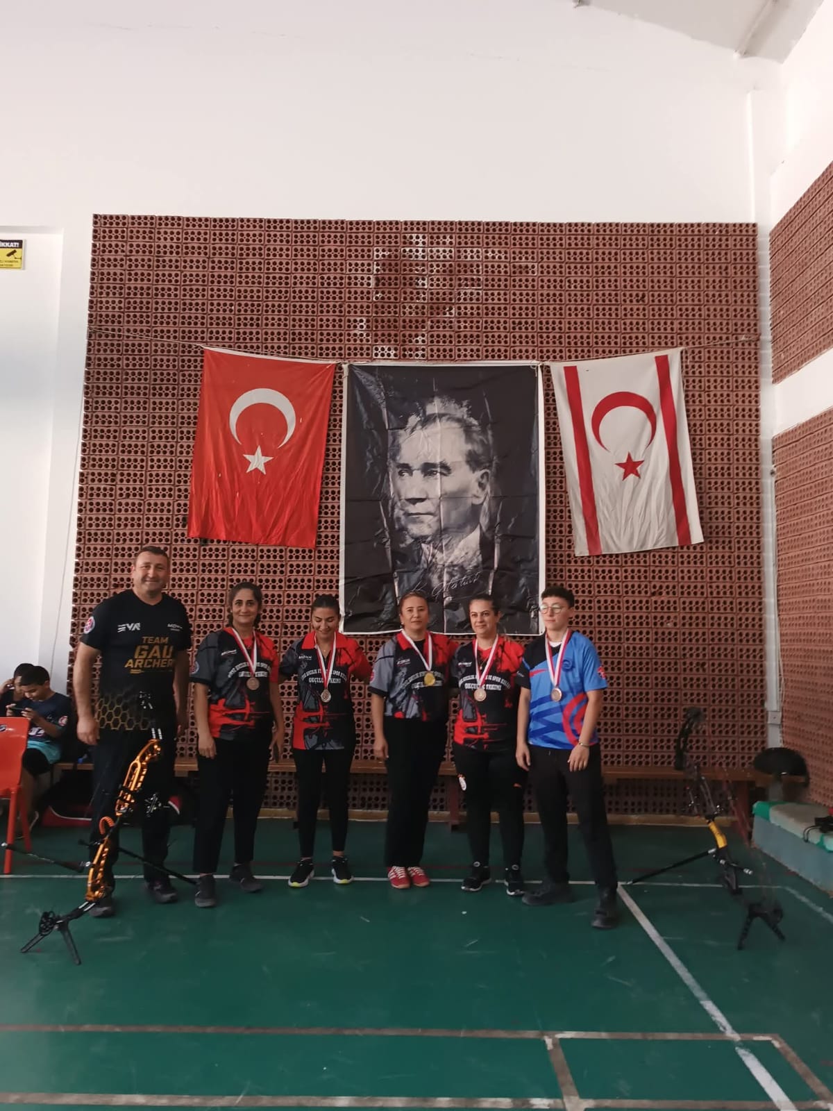 Girne’de “10 Kasım Atatürk’ü Anma Kapalı Salon Okçuluk Yarışması” Düzenlendi (1)