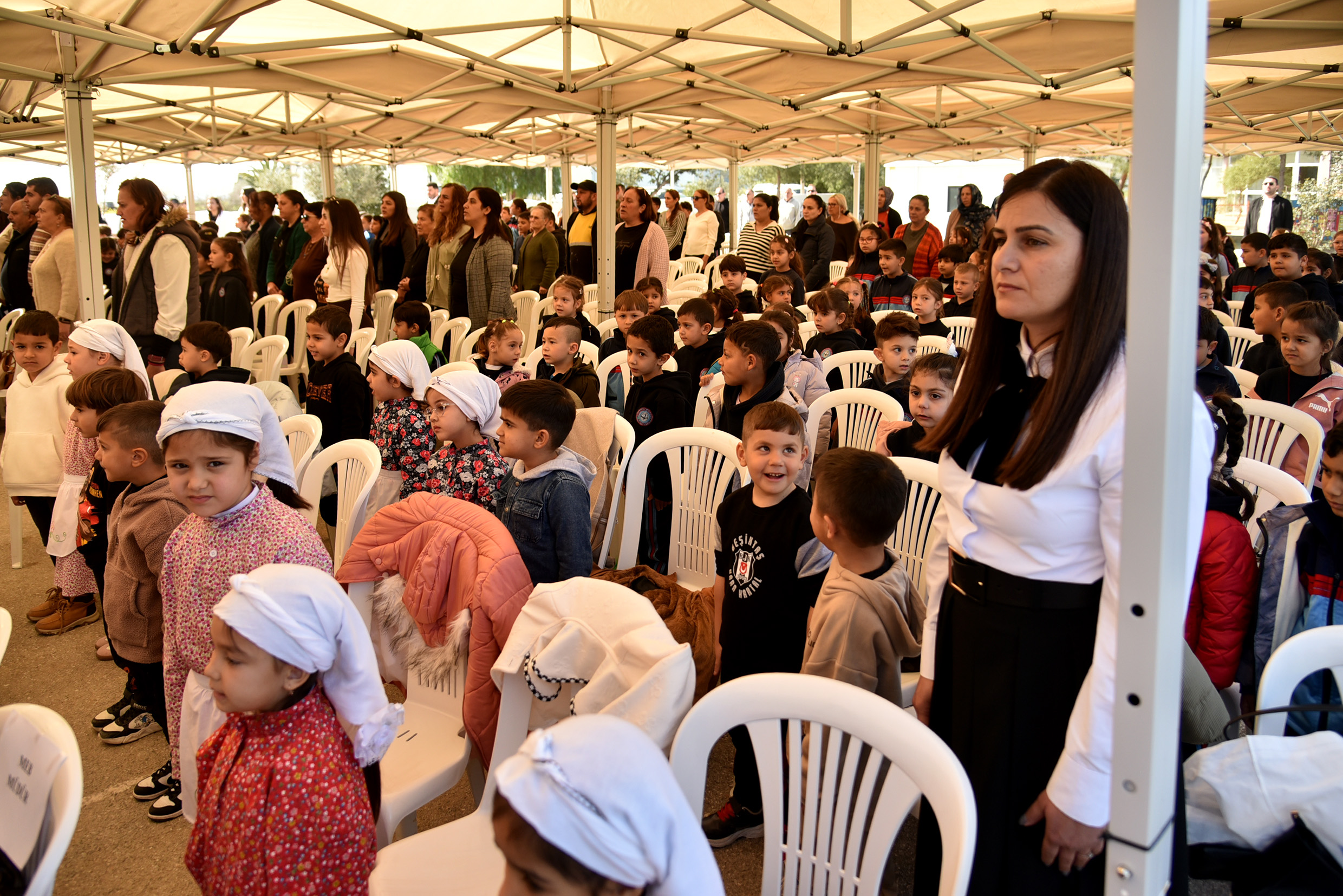 1771590299160Cihangir Duzova İlkokuluna Yapılan Ek Derslikler Torenle Acıldı 17 So