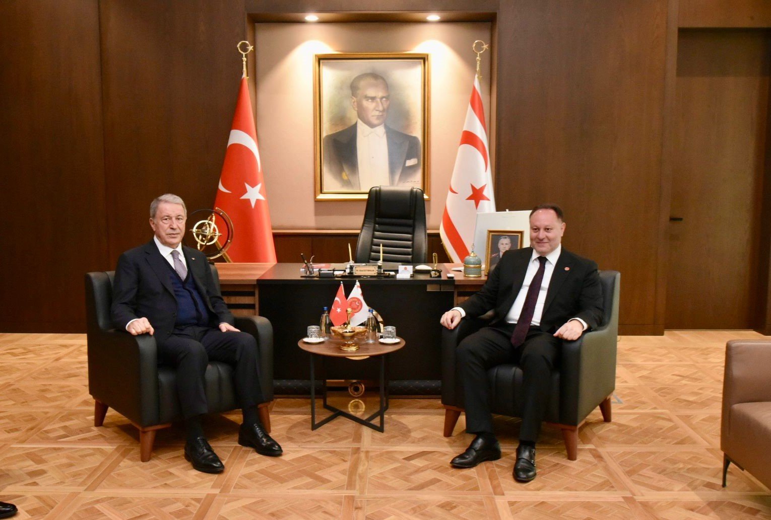 Öztürkler ile Akar, güvenlik ve dayanışma vurgusu yaptı