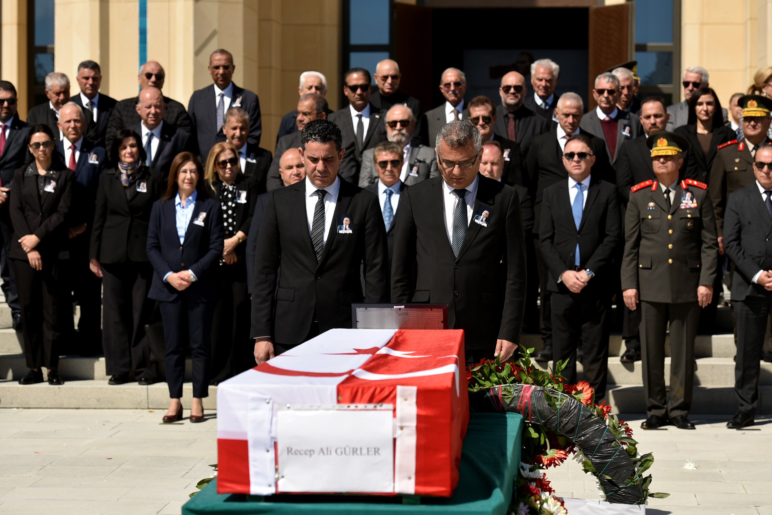 Recep Ali Gürler son yolculuğuna uğurlanıyor...Gürler için Meclis'te tören düzenlendi