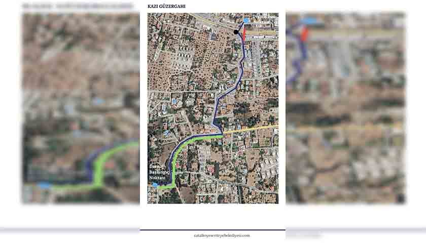 Çatalköy-Esentepe Belediyesi asfalt yol yenileme çalışmasını tamamlandı