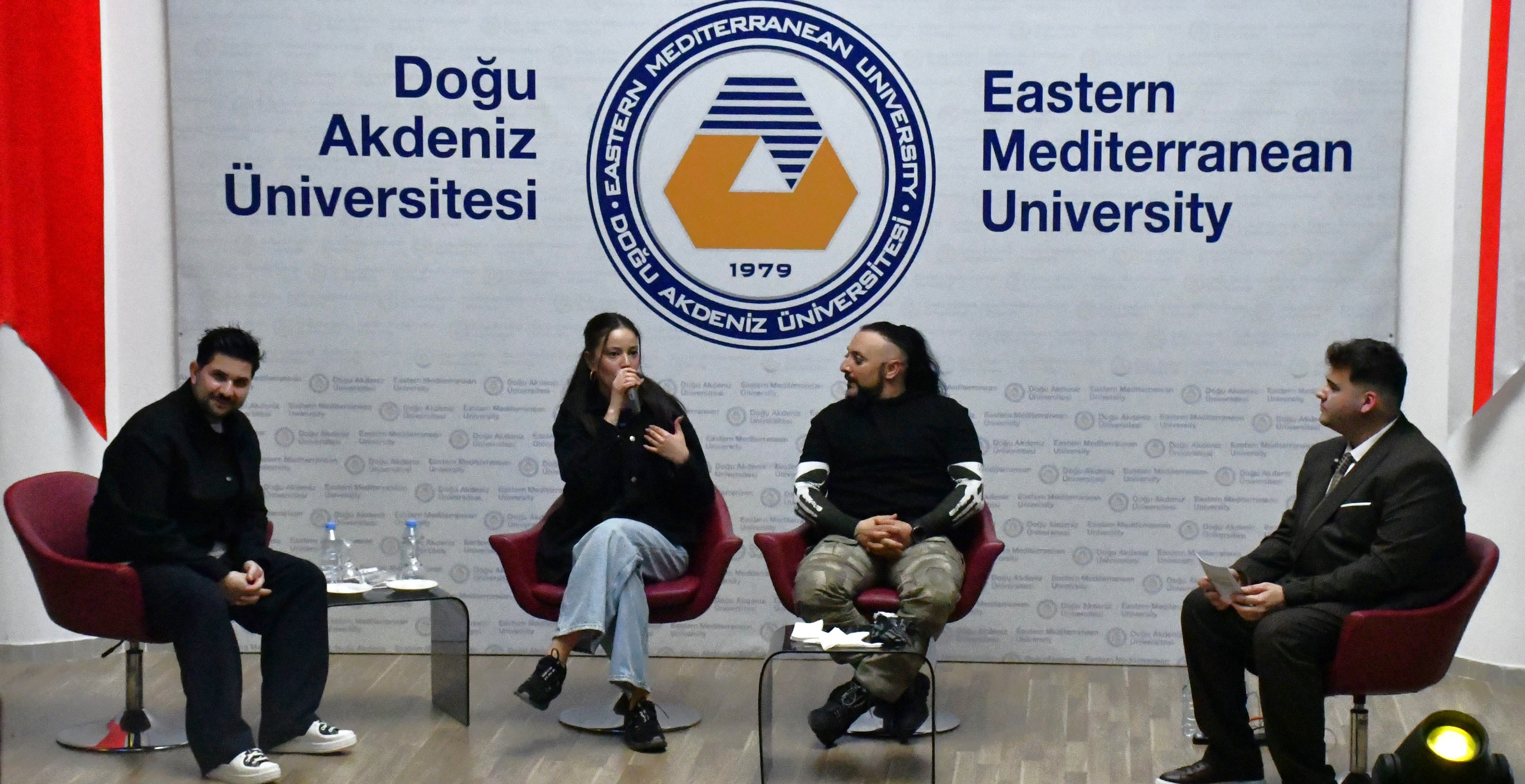 Hayko Cepkin ve Pelin Akil DAÜ’de...