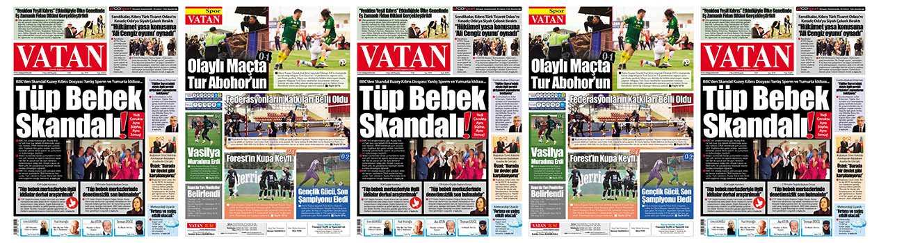 VATAN Manşet - 2 Nisan 2026