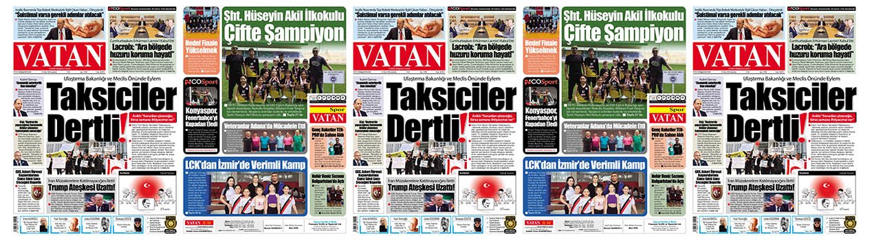 VATAN Manşet - 22 Nisan 2026