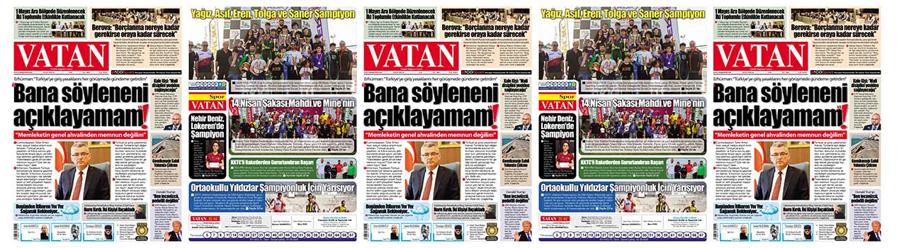 VATAN Manşet - 28 Nisan 2026