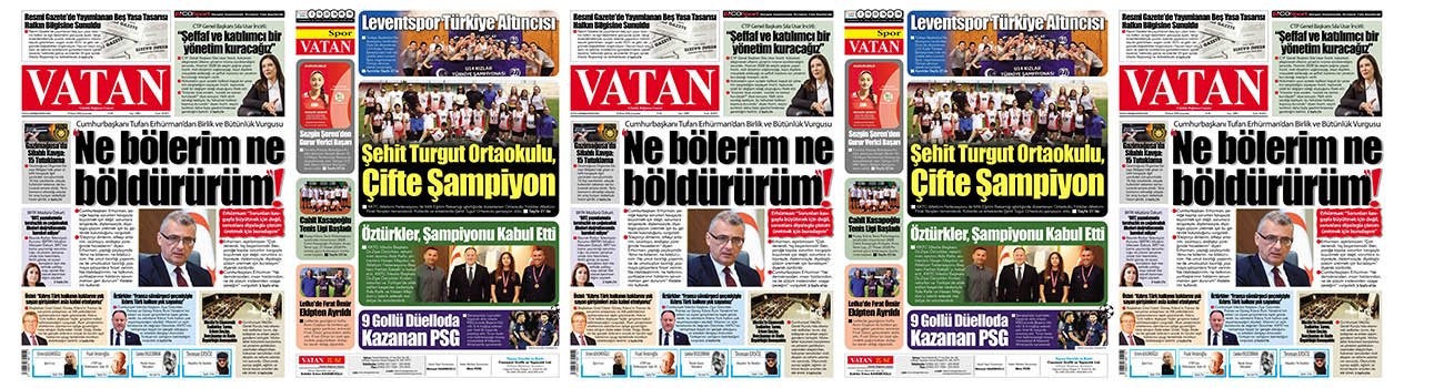 VATAN Manşet - 29 Nisan 2026