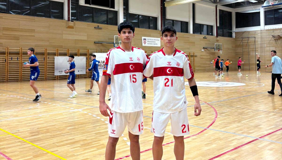 UKÜ’nün hentbolcuları İbrahim ve Abdullah Türkiye U-16 Milli Takımı’nda
