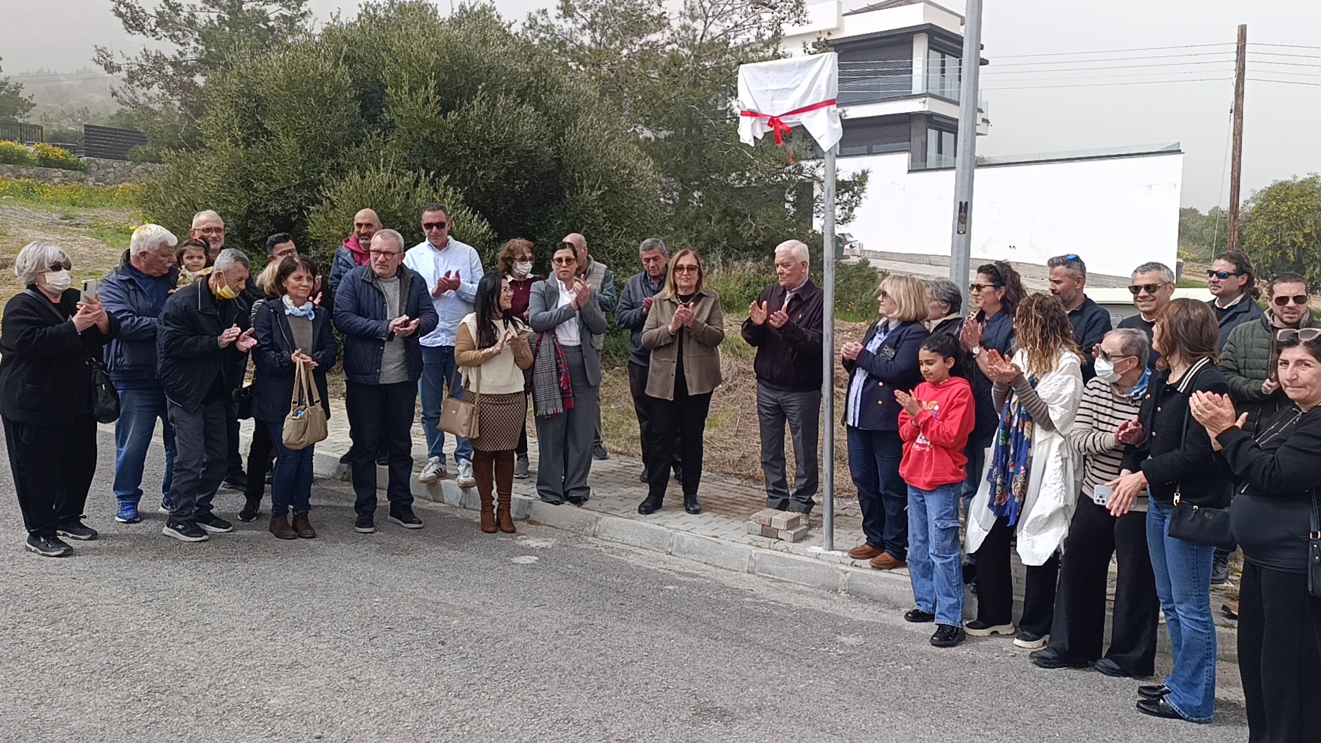 Camgöz’ün adı Zeytinlik’te bir sokak verildi