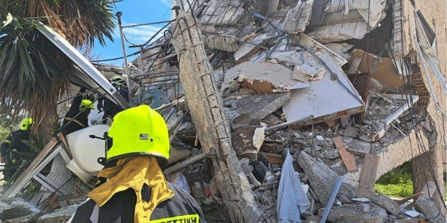 Yermoseya bölgesinde yıkılarak iki kişinin ölümüne neden olan binayla ilgili soruşturma başlatıldı