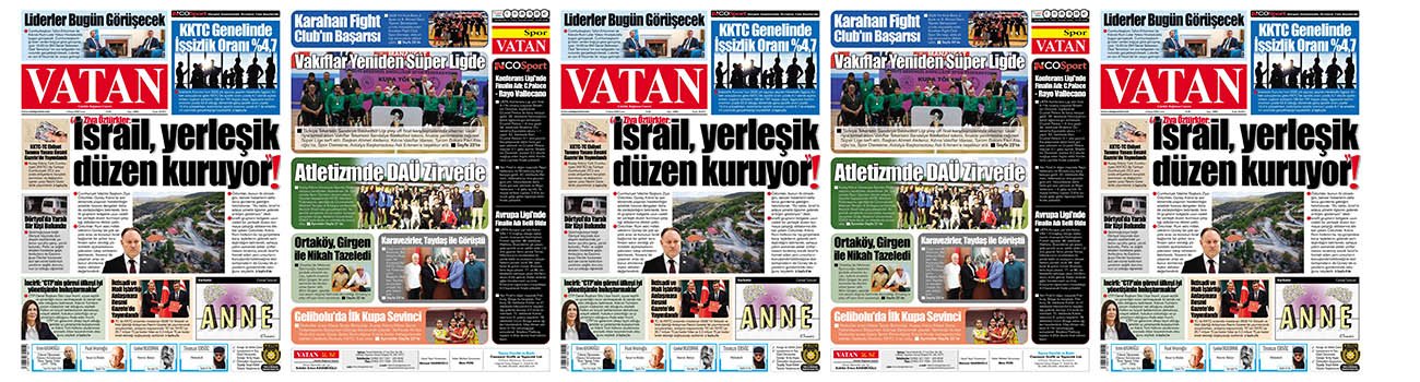 VATAN Manşet - 8 Mayıs 2026