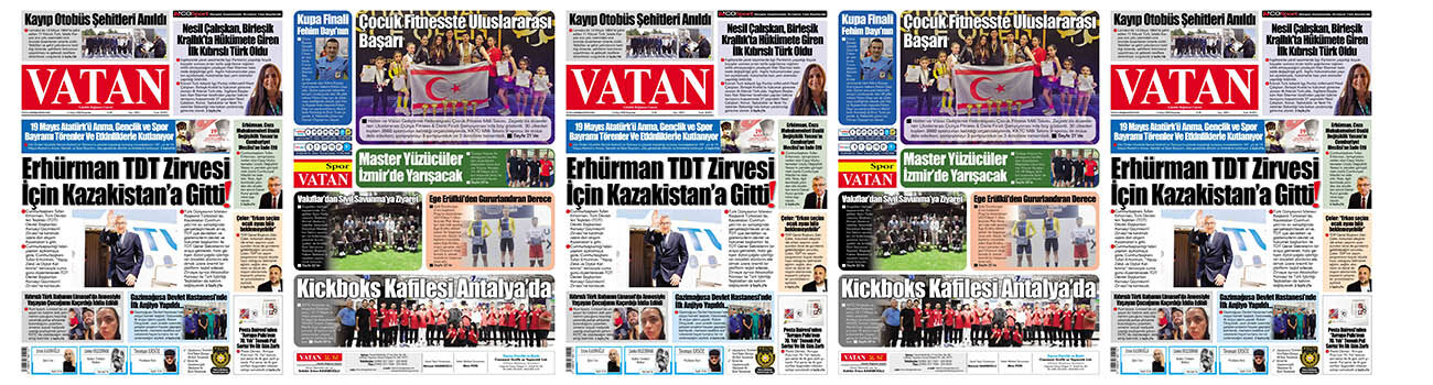 VATAN Manşet - 14 Mayıs 2026