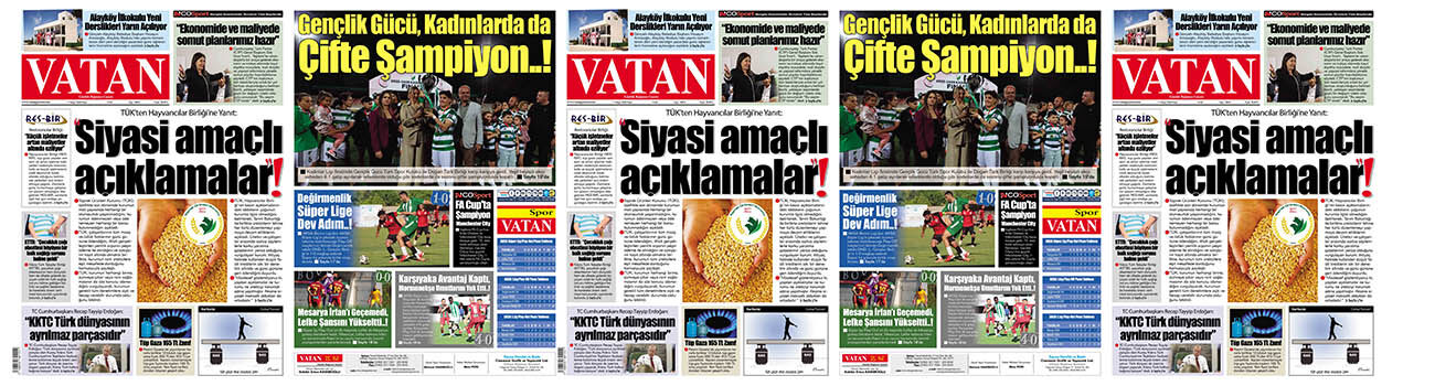 VATAN Manşet - 17 Mayıs 2026