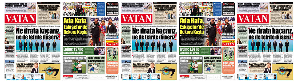 VATAN Manşet - 18 Mayıs 2026