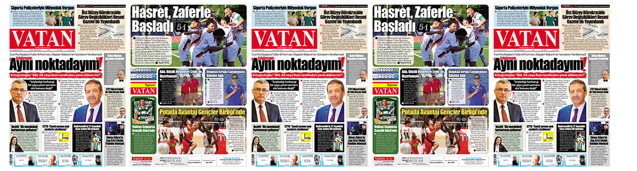 VATAN Manşet - 4 Haziran 2026