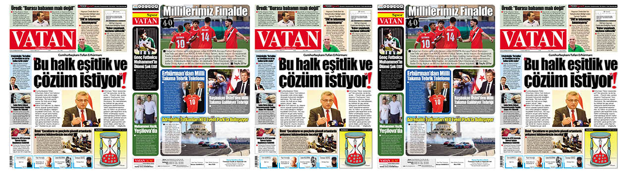 VATAN Manşet - 5 Haziran 2026