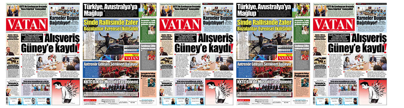 VATAN Manşet - 15 Haziran 2026