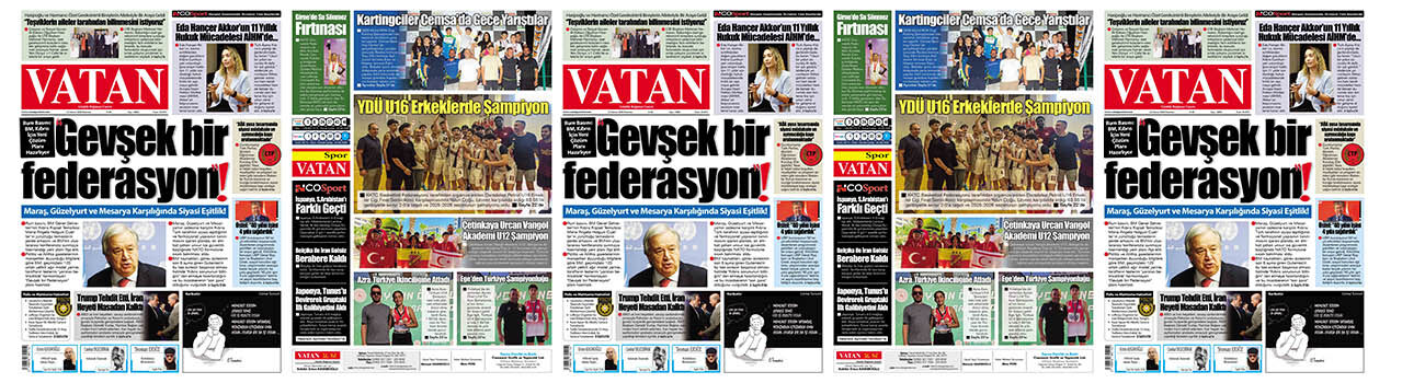 VATAN Manşet - 22 Haziran 2026