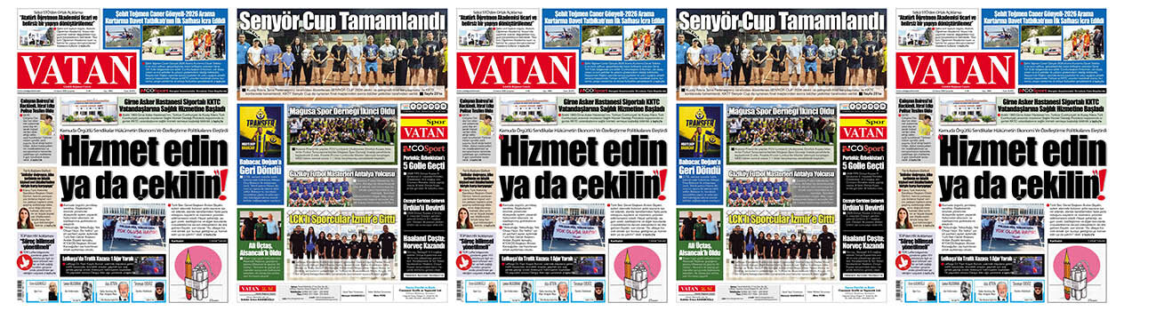 VATAN Manşet - 24 Haziran 2026