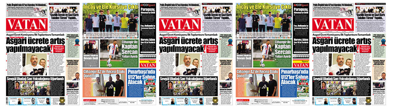 VATAN Manşet - 1 Temmuz 2026