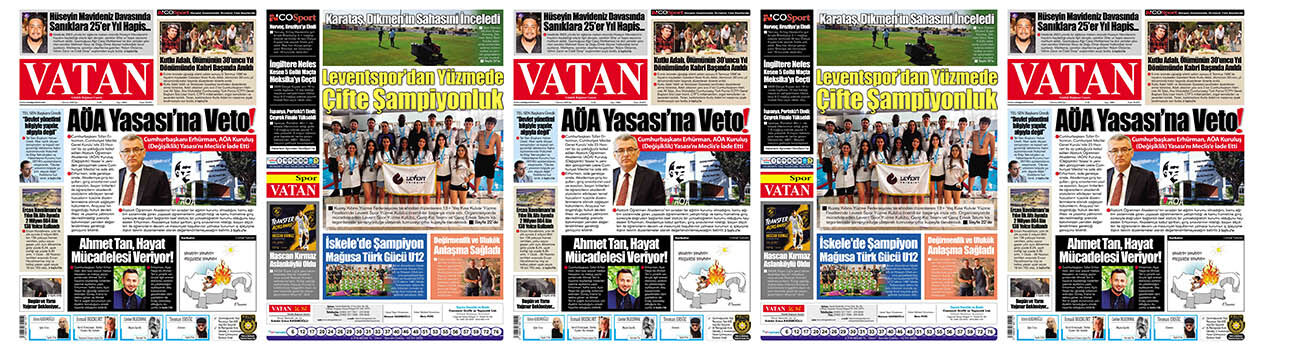 VATAN Manşet - 7 Temmuz 2026