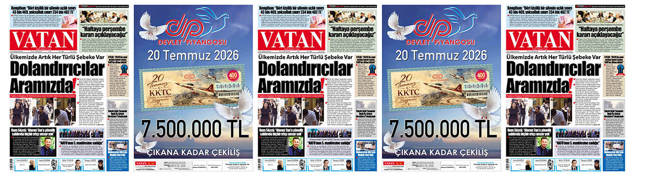 VATAN Manşet - 9 Temmuz 2026