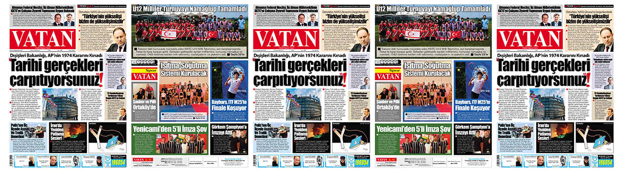 VATAN Manşet - 10 Temmuz 2026