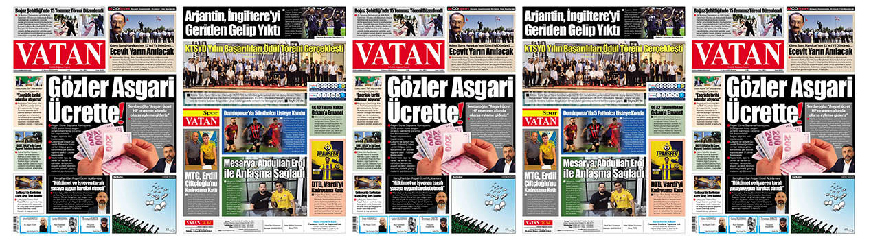 VATAN Manşet - 16 Temmuz 2026