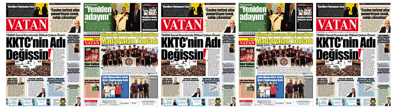 VATAN Manşet - 24 Temmuz 2026