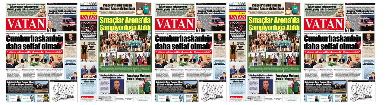VATAN Manşet - 3 Ağustos 2026