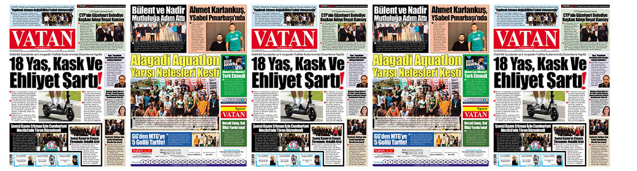 VATAN Manşet - 11 Ağustos 2026
