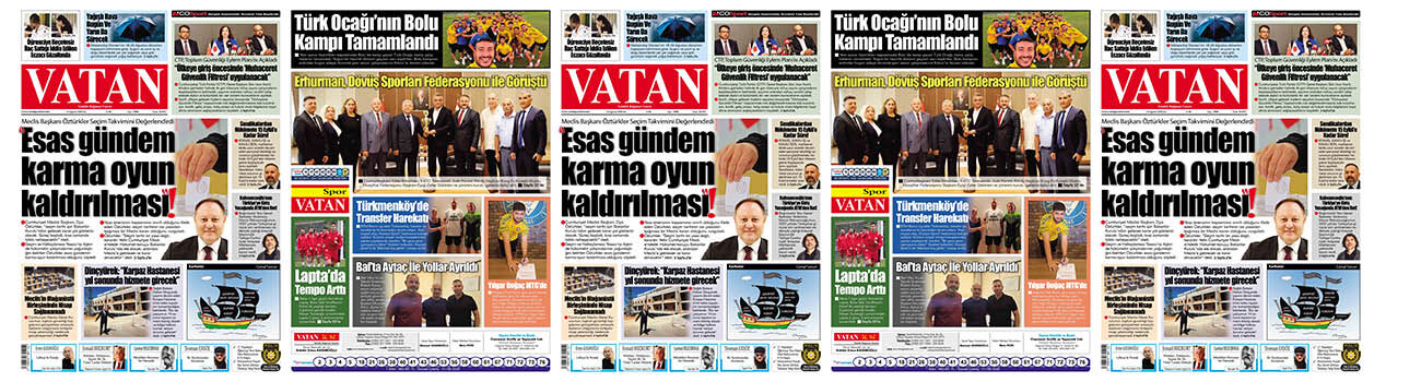 VATAN Manşet - 18 Ağustos 2026