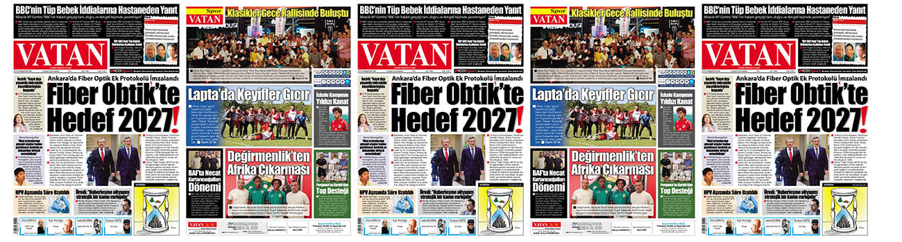 VATAN Manşet - 20 Ağustos 2026