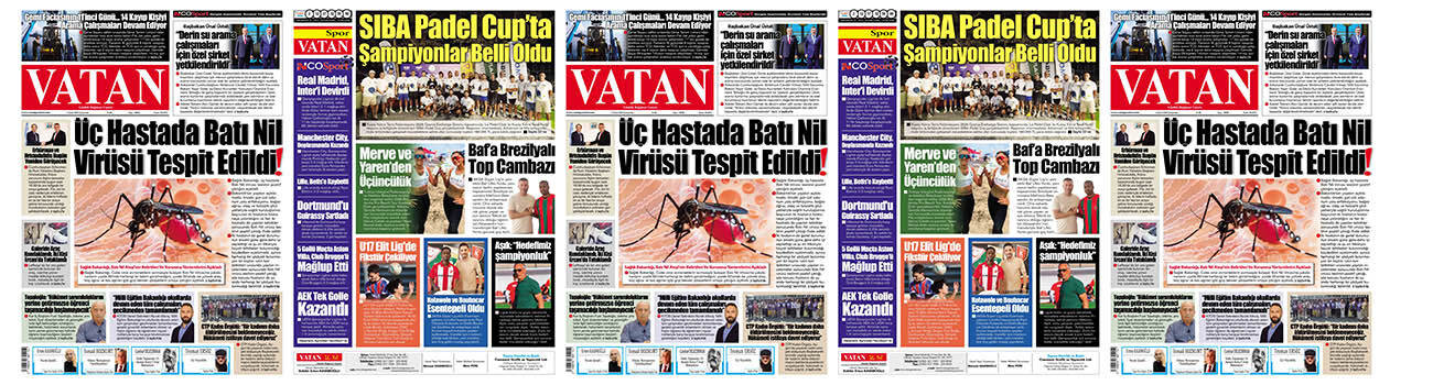 VATAN Manşet - 9 Eylül 2026