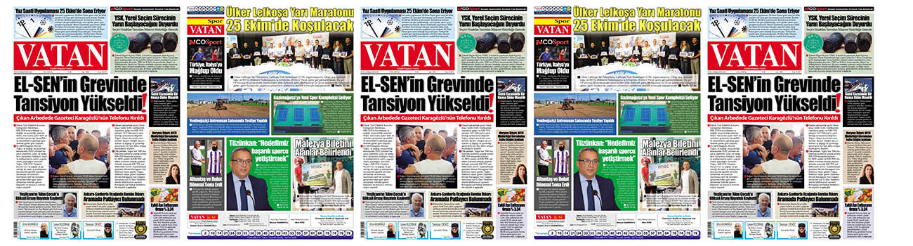 VATAN Manşet - 6 Ekim 2026