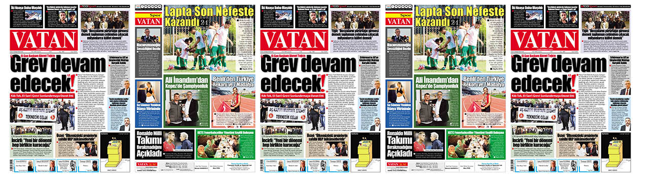 VATAN Manşet - 7 Ekim 2026