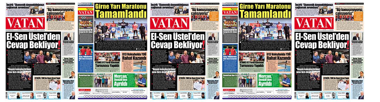 VATAN Manşet - 13 Ekim 2026
