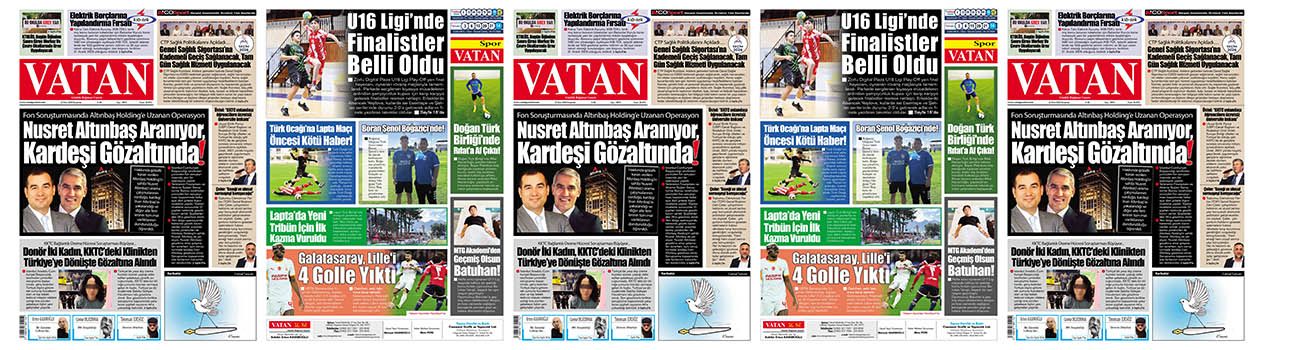 VATAN Manşet - 22 Ekim 2026