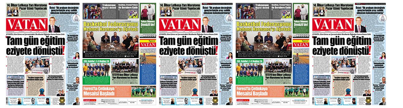 VATAN Manşet - 23 Ekim 2026