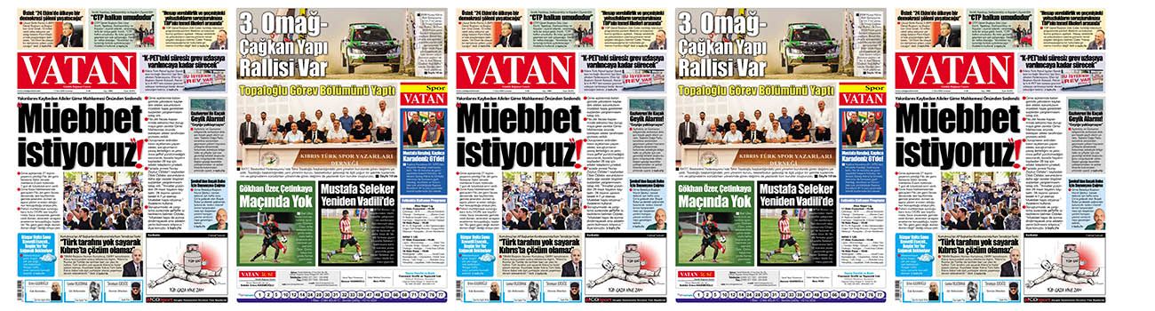 VATAN Manşet - 17 Ekim 2026