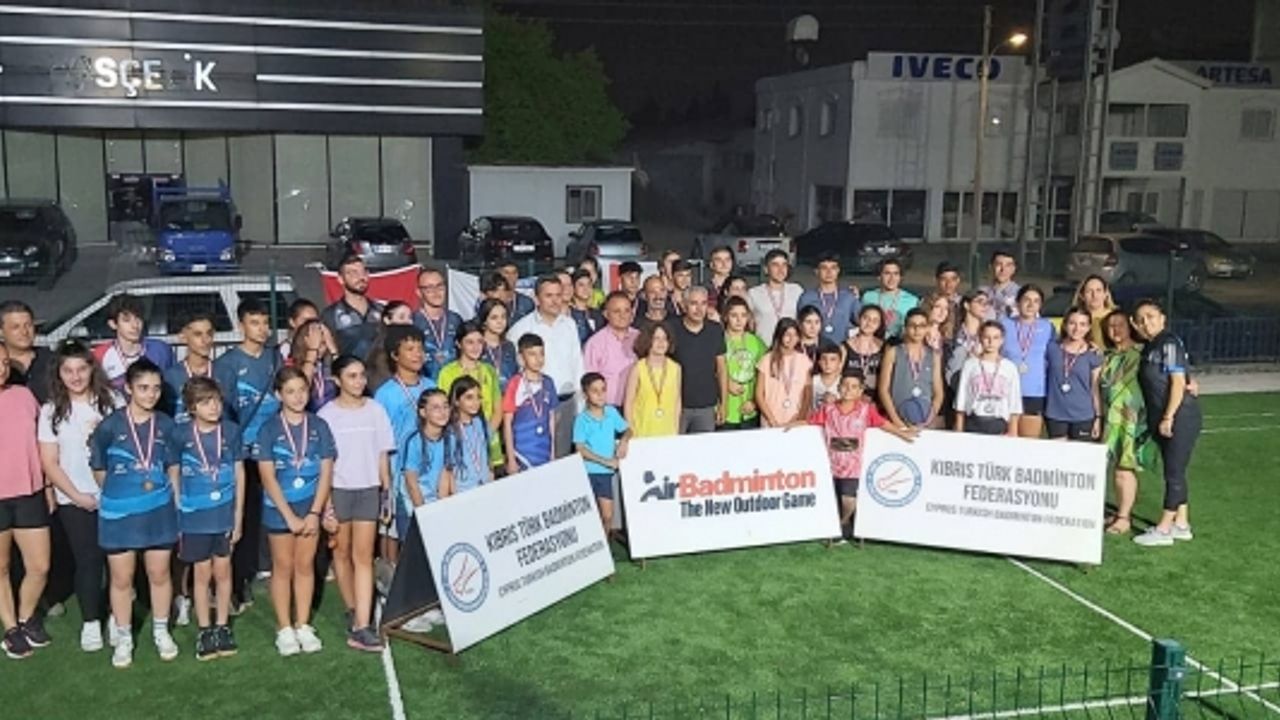 Air Badminton Turnuvası sona erdi