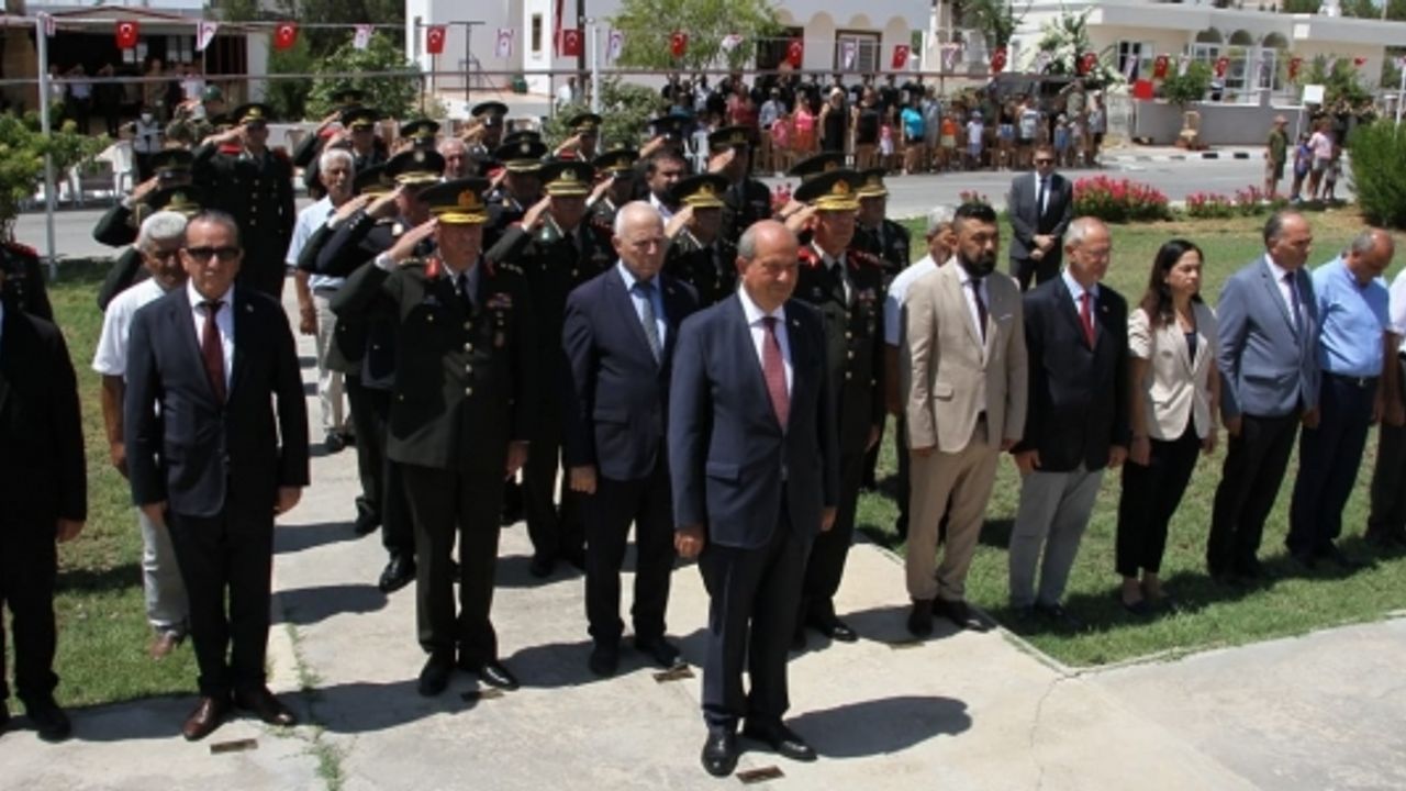 Serdarlı’nın 48’inci kurtuluş yıl dönümü düzenlenen törenle kutlandı