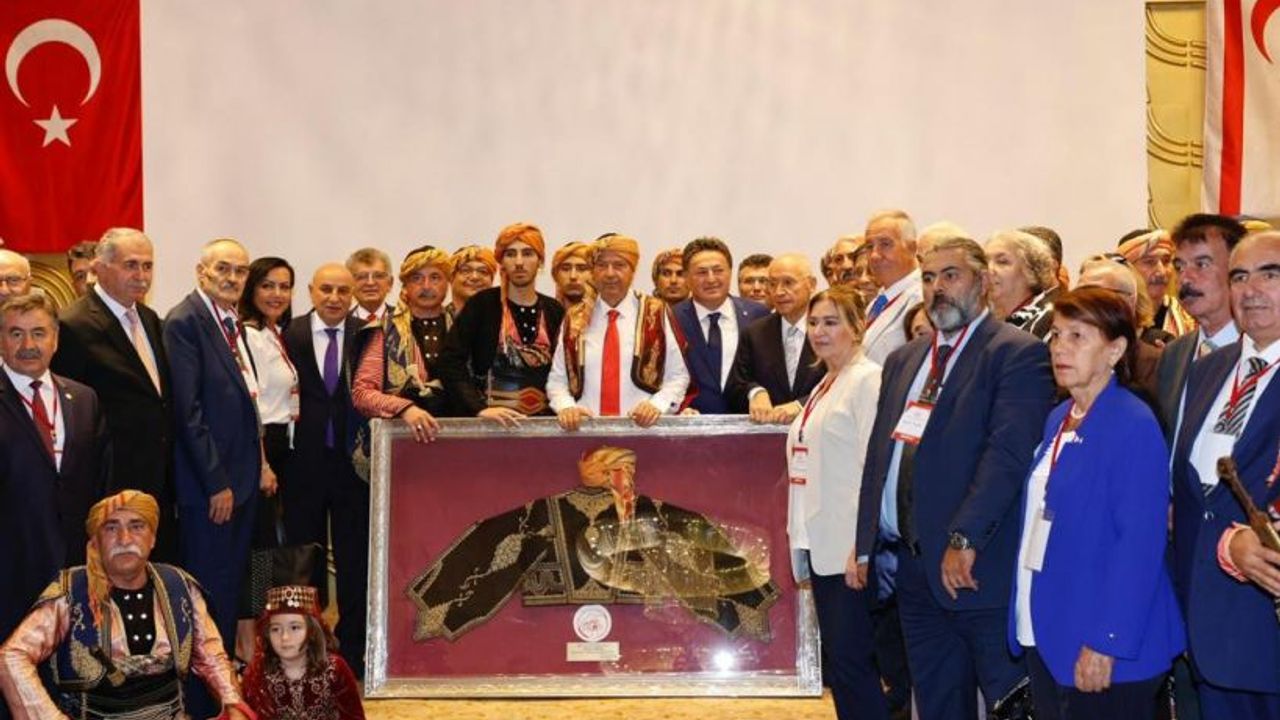 Cumhurbaşkanı Tatar'a, Ankara'da “Seymen Başı Beratı” takdim edildi