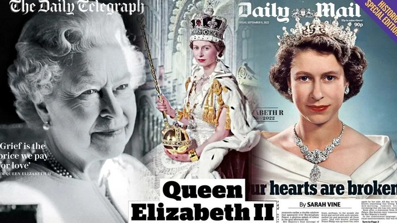Kraliçe 2. Elizabeth’in ölümü İngiliz basınında: ‘Hizmete adanmış bir ömür’