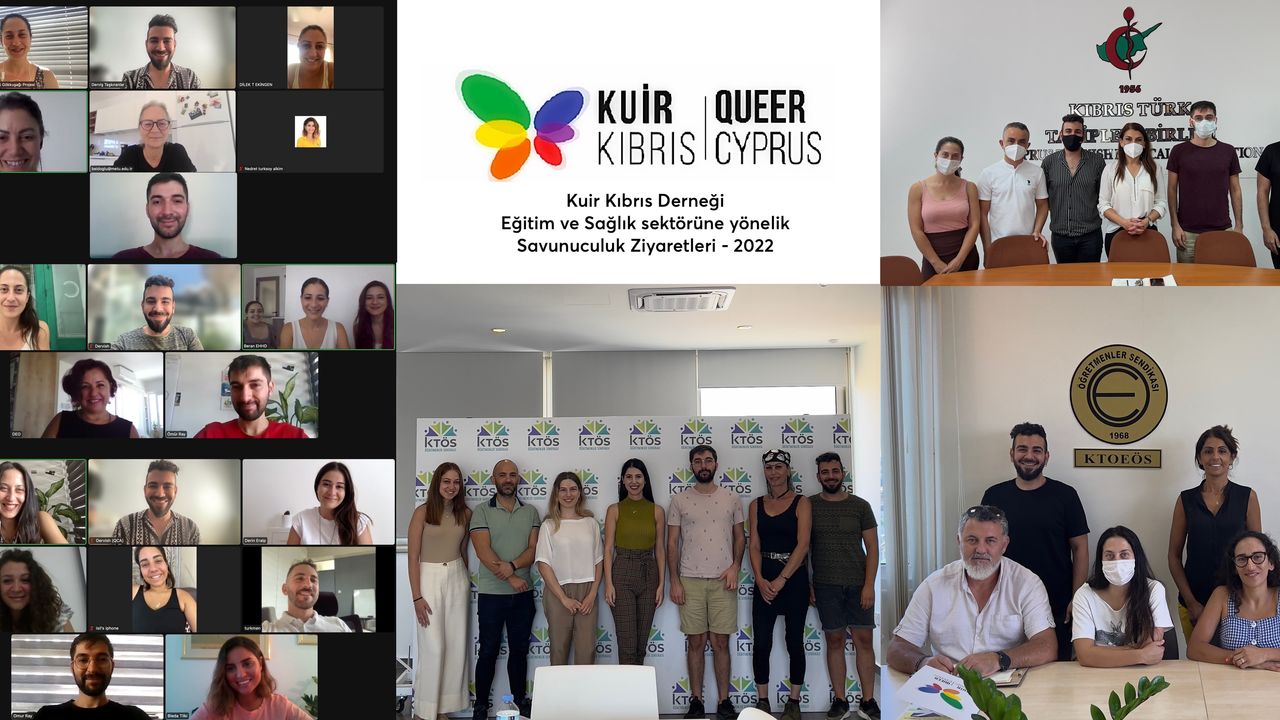 Kuir Kıbrıs Derneği, örgütler ve bakanlıklar ile görüşmeler gerçekleştirdi