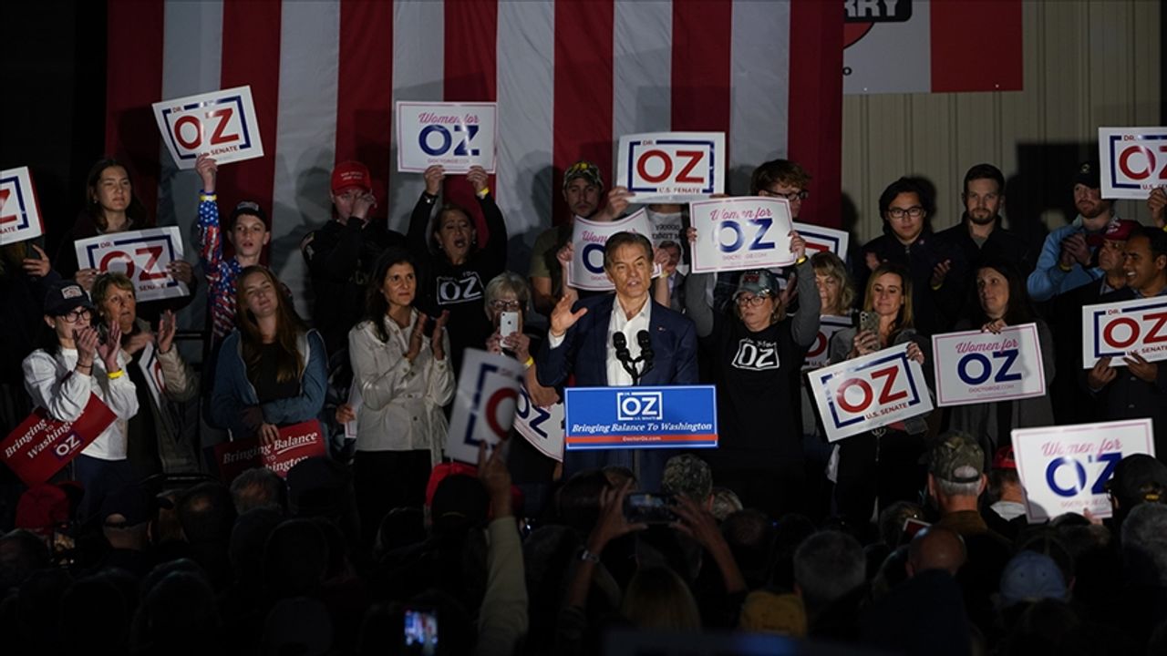 ABD'de Cumhuriyetçi Partinin Pensilvanya Senatör adayı Dr. Mehmet Öz seçimi kaybetti