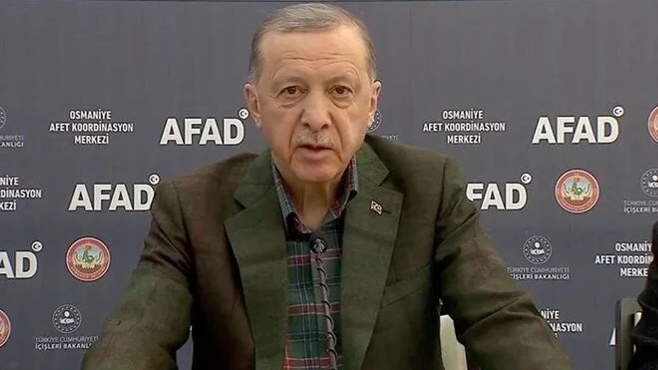 TC Cumhurbaşkanı Erdoğan'dan Kızılay Eleştirilerine Yanıt