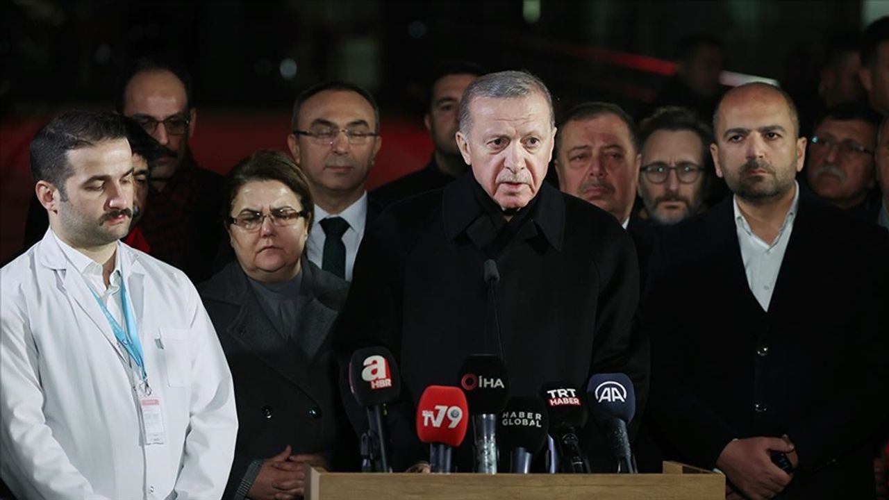 Erdoğan: “Depremde hayatını kaybeden vatandaşlarımızın sayısı şu an itibariyle 16 bin 546'ya ulaştı"