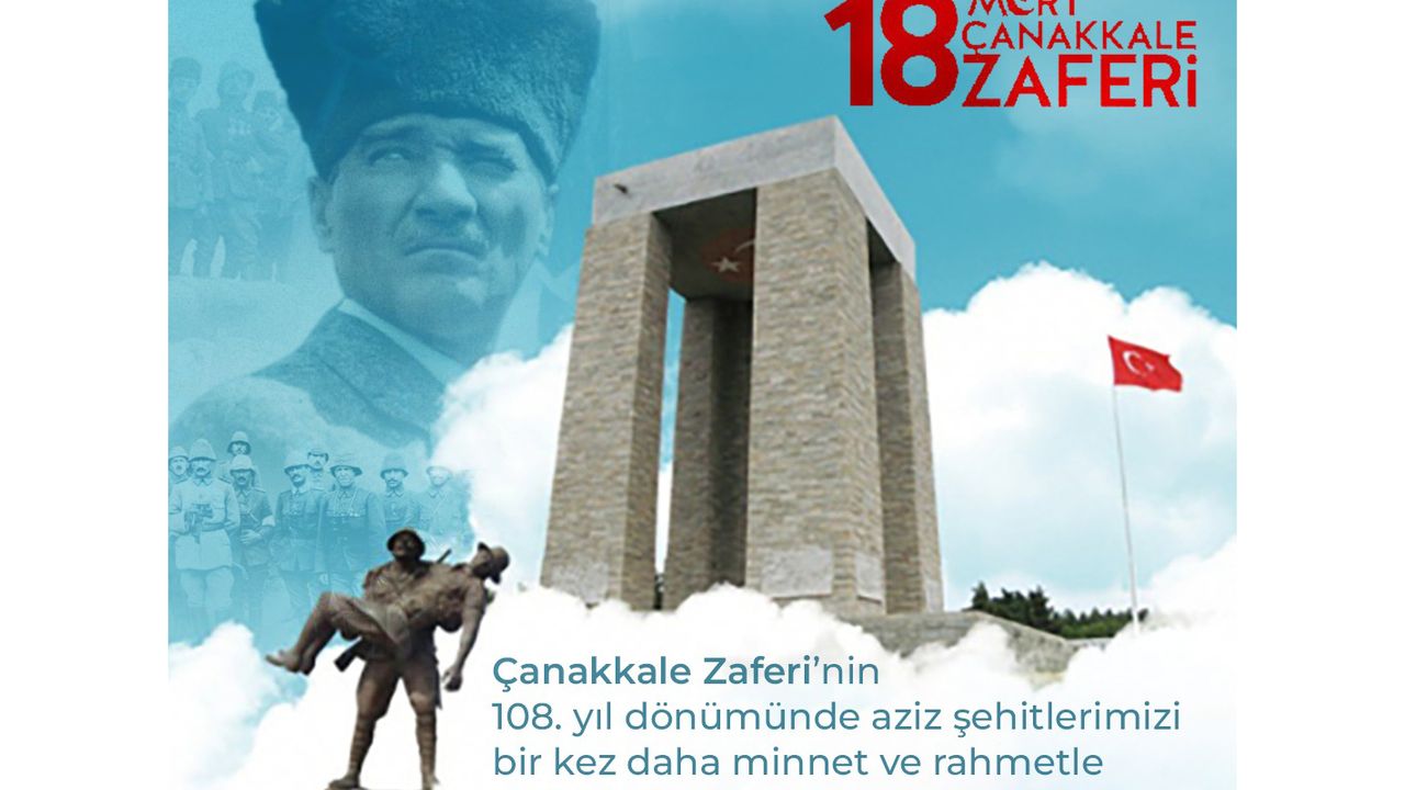 Tatar: "Çanakkale Zaferi Kıbrıs Türk halkının özgürlük ve bağımsızlık mücadelesine de ilham ve güç kaynağı olmuştur"