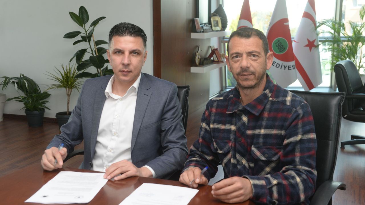 Veteriner Hekimler Birliği ile Gönyeli Alayköy Belediyesi arasında protokol imzalandı
