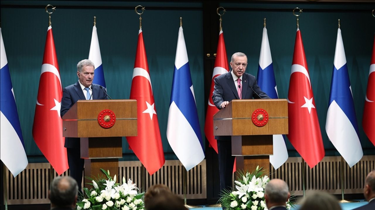 Erdoğan, Finlandiya'nın NATO üyeliğine onay sürecini başlatma kararı aldıklarını açıkladı